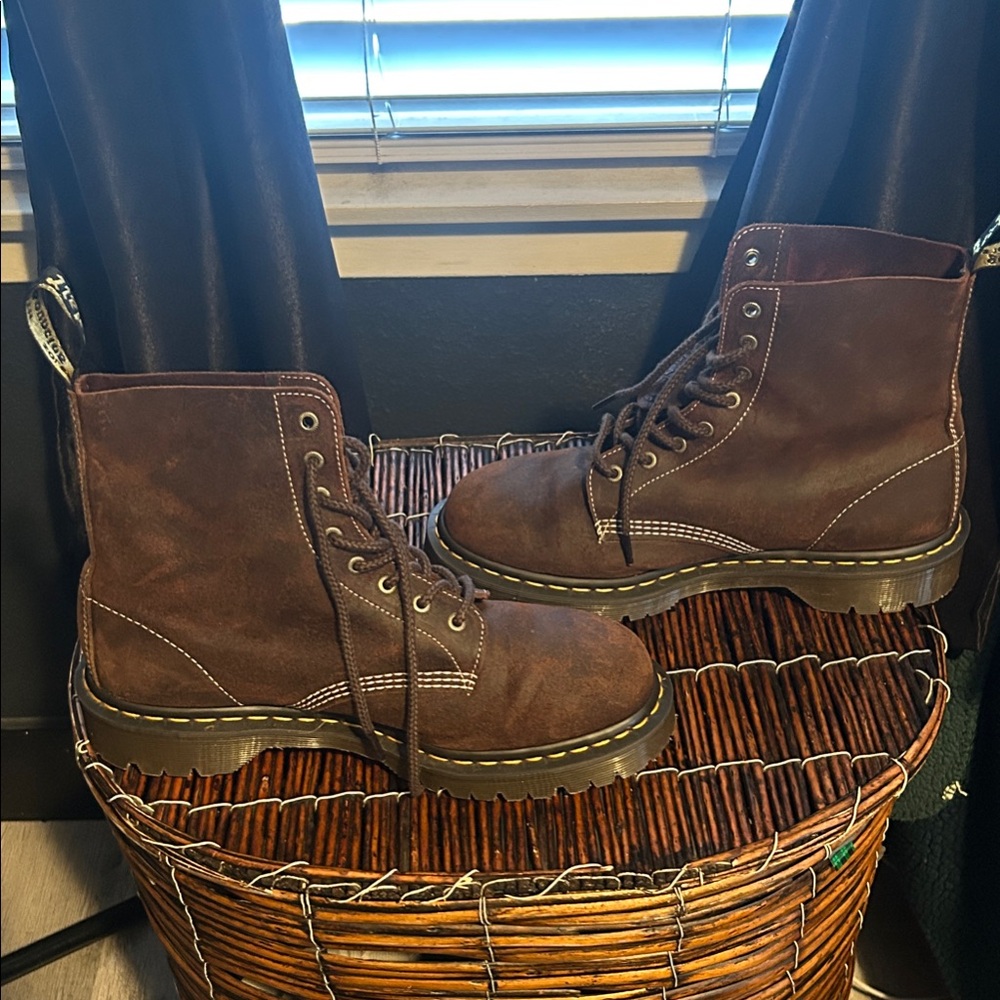 Brown Leather Men's Boots
